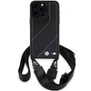 BMW M Edition Carbon Stripe &amp; Strap Hülle für iPhone 15 Pro Max – Schwarz