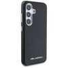 Original Case SAMSUNG GALAXY S25+ Karl Lagerfeld Saffiano Full Wrapped Elongated Metal Logo MagSafe black