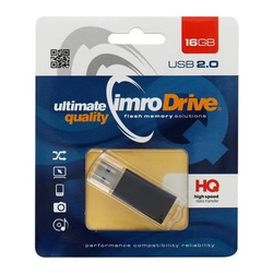 Imro pendrive 16GB USB 2.0 Black czarny