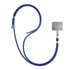 3MK EasyClip Dark Blue (silver) smycz do telefonu