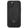 Mercedes MEHCP15MARMBK iPhone 15 Plus 6,7&quot; schwarz/schwarz Hardcase Leder Urban