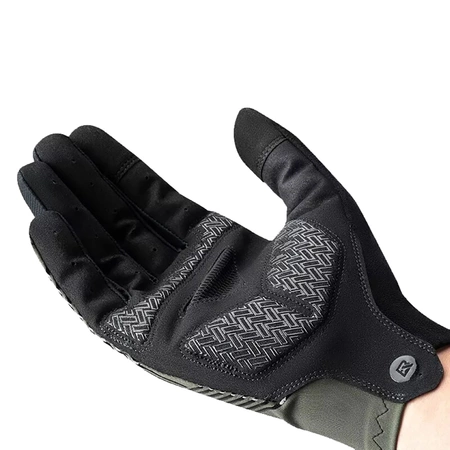 Rockbros 16110006003 stoßdämpfende Fahrradhandschuhe Größe L – Grün und Schwarz