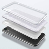 Nakładka Glitter 3w1 do Xiaomi Redmi 13C 4G srebrna