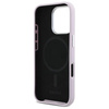 Original Case IPHONE 16 PRO MAX DKNY Hardcase Liquid Silicone Small Metal Logo MagSafe (DKHMP16XSMCHLP) pink