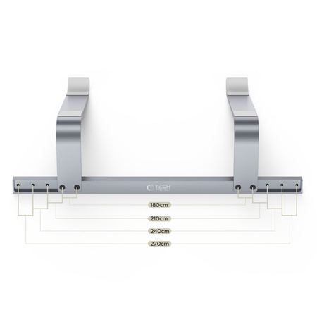 Podstawka Tech-Protect ULS100 uniwersalna do laptopów do 16" - szara