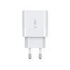 Wall Charger PD 20W 2x USB-C + Cable USB-C - USB-C Tech-Protect C20W white
