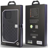 Audi Echtleder iPhone 13 Pro Max 6,7&quot; schwarz/schwarz Hardcase AU-TPUPCIP13PM-Q8/D1-BK
