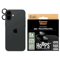 Szkło hartowane PanzerGlass Hoops Ceramic Lens Protector na aparat do iPhone 16 / 16 Plus