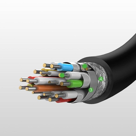 Ugreen kabel przewód HDMI - micro HDMI 19 pin 2.0v 4K 60Hz 30AWG 1,5m czarny (30102)