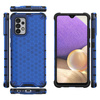 Honeycomb case armored cover with a gel frame for Samsung Galaxy A13 5G blue