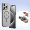 Dux Ducis Lawa Leather Case for iPhone 15 Pro Max - Gray