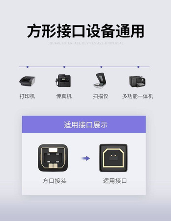 UGREEN US135 Kabel USB 2.0 A-B do drukarki, pozłacany, 1m (czarny)