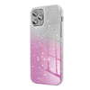 Futerał SHINING do IPHONE 15 PRO MAX transparent/róż