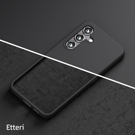 Etteri Silicone case do Samsung Galaxy S25 Edge czarna