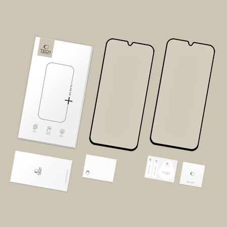 SZKŁO HARTOWANE TECH-PROTECT GLASS FIT+ 2-PACK GALAXY A16 4G / 5G / A26 5G / A17 4G / 5G BLACK