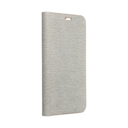Kabura LUNA Book Gold do SAMSUNG S23 FE srebrny