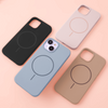 Nakładka Silicone Thin Mag do iPhone 17 Pro 6,3" jasnoniebieska