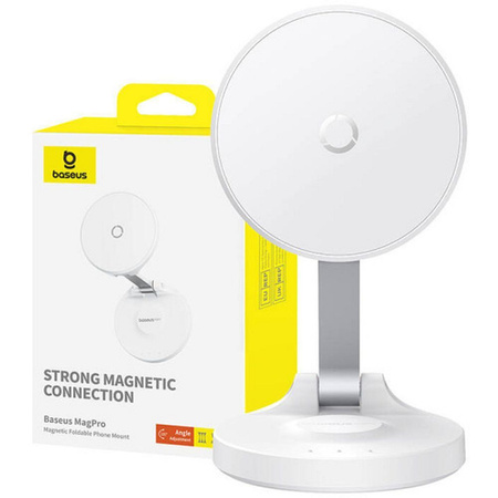 Baseus MagPro foldable magnetic holder for the phone - white