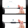 Baseus Enjoyment Retractable 2-in-1 Car Charger C+L 30W Black