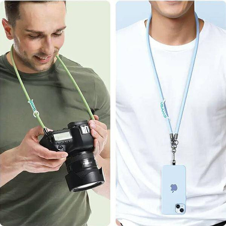 Uniwersalna Smycz do Telefonu 1,2m USAMS ZB282GS04 (US-ZB282) zielone