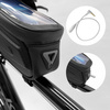 Wozinsky Bike Frame Bag 1.7l Handyhülle Schwarz (WBB28BK)
