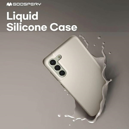 Mercury Silicone iPhone 15 Pro 6,1"jasnoszary /stone
