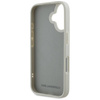 Etui IPHONE 16 Karl Lagerfeld HC 3D Rubber Double Heads beżowe