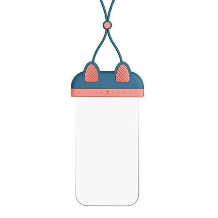 Schutzhülle 7" USAMS Waterproof Case (YD010) blau & rosa