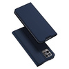 Case REALME 8I with a flip Dux Ducis Skin Leather navy blue