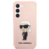 Karl Lagerfeld Silicone NFT Ikonik - Etui Samsung Galaxy S23+ (różowy)