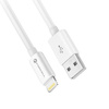 FORCELL kabel USB A do Lightning 8-pin MFi 2,4A/5V 12W C703 1m biały