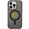 Ferrari FEHMP14XURKK iPhone 14 Pro Max 6,7" schwarz/schwarz Hardcase Translucent Magsafe