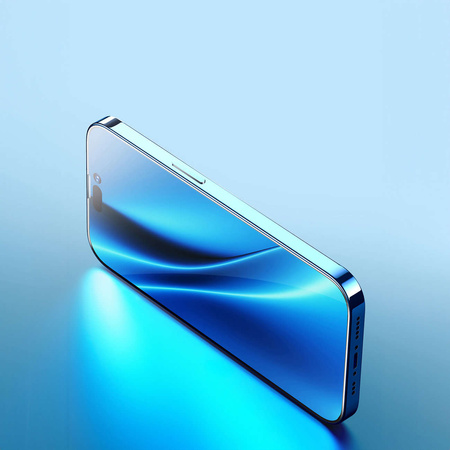 Baseus Vollbild-Hartglas für iPhone 14 Pro mit Lautsprecherabdeckung 0,4 mm + Montageset