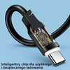 USAMS Kabel USB-C na USB-C PD Fast Charging 1,2m 100W Lithe Series zielony/green SJ567USB04 (US-SJ567)