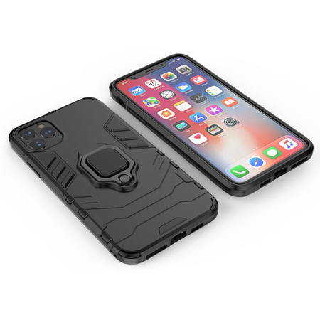 Ring Armor Case do Huawei P Smart S Czarny