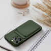 Futerał CARD CASE do IPHONE 15 PRO zielony