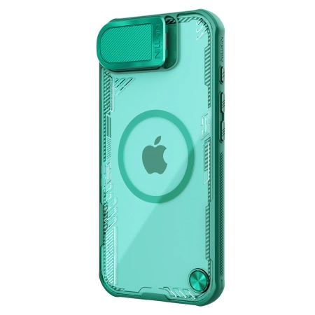 Nillkin Iceblade Prop Magnetic Case with Camera Cover and Stand for iPhone 16e - Green