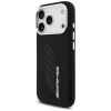 AMG Silikon-Hülle im Oversize-Rhombus-Design mit MagSafe-Funktion für iPhone 17 Pro – Schwarz