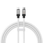 Baseus kabel CoolPlay USB-C - Lightning 2m 20W biały