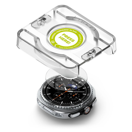 SZKŁO HARTOWANE RINGKE TEMPERED GLASS PRO 2-PACK GALAXY WATCH 8 CLASSIC (46 MM) CLEAR
