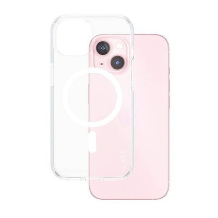 Etui CARE by PanzerGlass Urban Combat Case MagSafe na iPhone 15 - białe