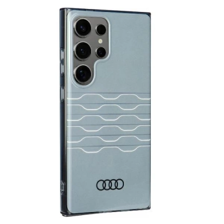 Audi IML Geometrisches Muster Case S24 Ultra S928 grau/grau Hardcase AU-IMLS24U-A6/D3-GY