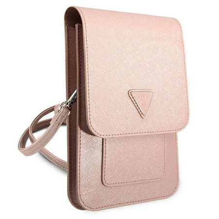 Bag Guess Saffiano Triangle (GUWBSATMPI) pink