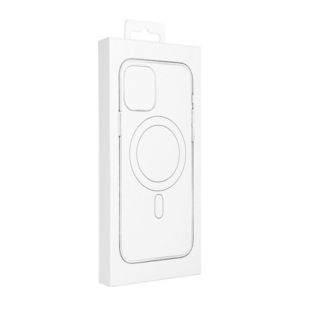 Futerał Silicone Mag Cover kompatybilny z MagSafe do SAMSUNG S24 PLUS czerwony