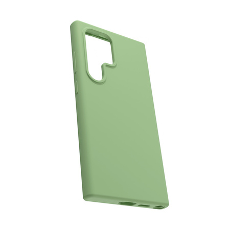Nakładka Etteri Silicone Case do Samsung Galaxy S24 Ultra jasnozielona
