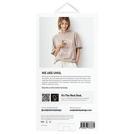 Etui UNIQ LifePro Xtreme na Samsung Galaxy S24 - przezroczysto-brokatowe