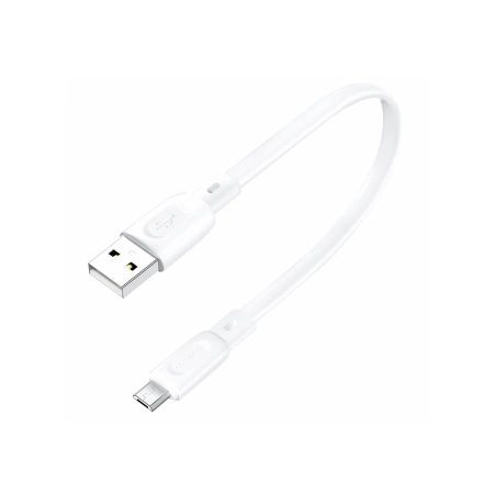 FONENG kabel X107 Micro USB 2.1A 0.25M Biały