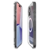 Spigen Ultra Hybrid S MagSafe Hülle mit Ständer für iPhone 15 Pro – transparent