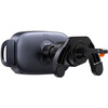Baseus LightChaser BS-CM029 car holder with triple coil inductive charger - black