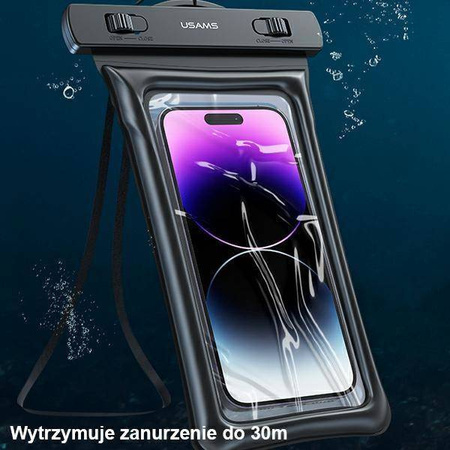 Etui 7" USAMS Waterproof Case (YD011) transparentne
